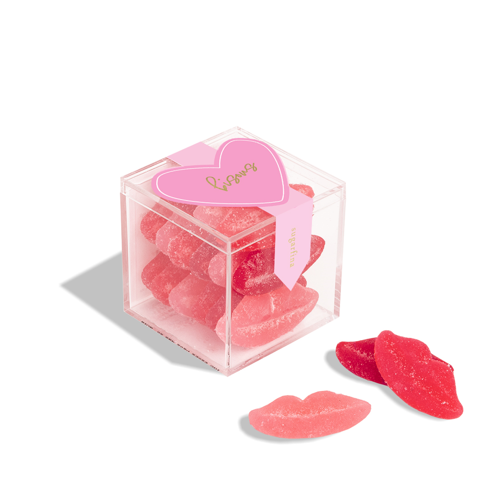 Sugar Lips Bisous Gummy Candy Bonjour Fete Party Supplies Valentine's Day Candy