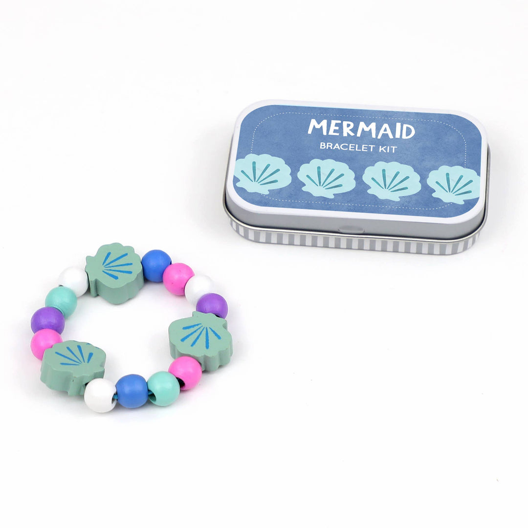 Mermaid Bracelet Gift Kit Cotton Twist Bonjour Fete - Party Supplies
