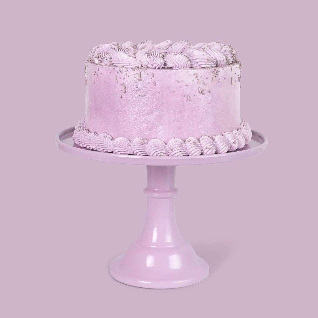 Lilac Purple Melamine Cake Stand Joyeux Company Cake Stand Bonjour Fete - Party Supplies