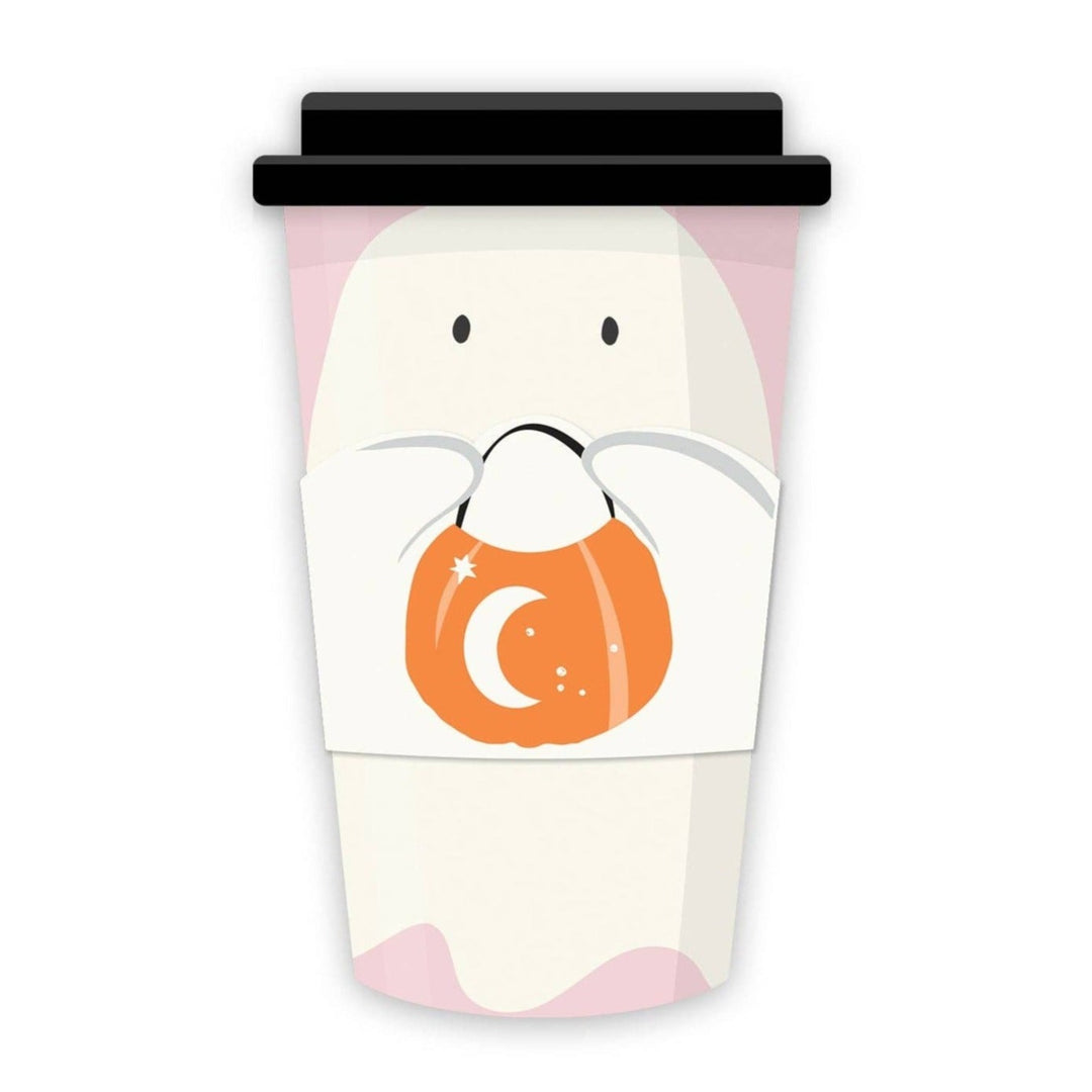 Pink Ghost Coffee Cups Bonjour Fete Party Supplies Halloween Party Supplies