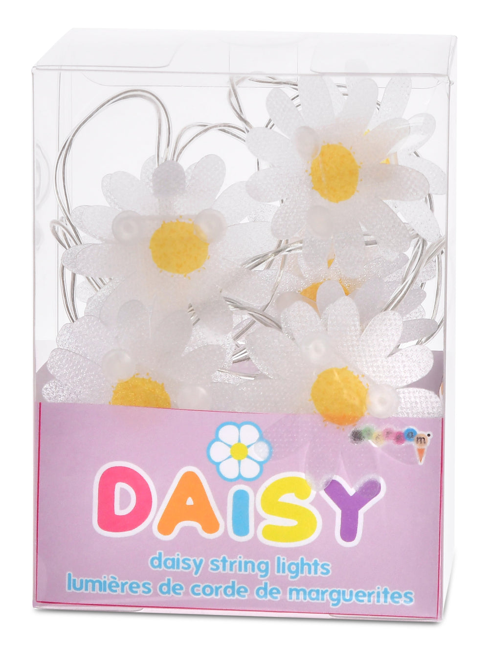 DAISY STRING LIGHTS Iscream Easter Gifts & Basket Fillers Bonjour Fete - Party Supplies