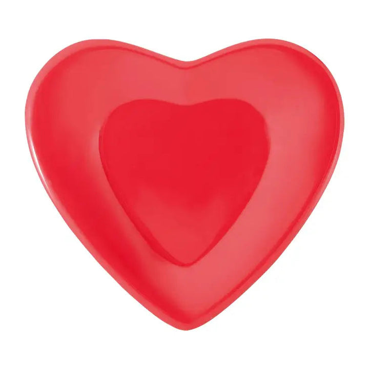 MELAMINE HEART PLATE Supreme Housewares Valentine's Day Tableware Bonjour Fete - Party Supplies