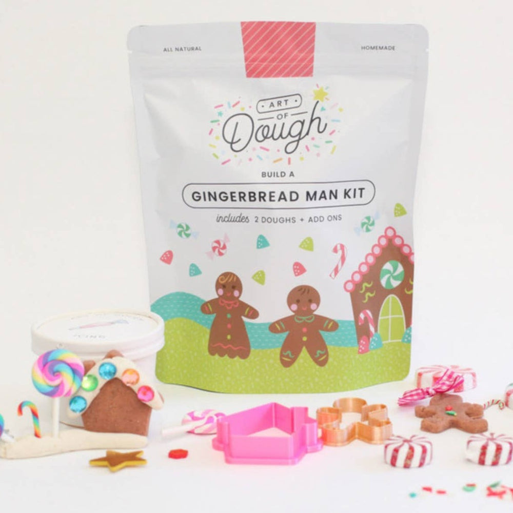Gingerbread Baking Dough Kit Bonjour Fete Party Supplies Holiday Games & Crafts