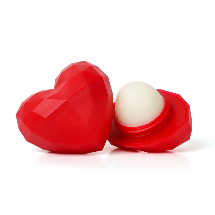 Red Heart Lip Balm Cinnamon (PEG) Rebels Refinery Bonjour Fete - Party Supplies