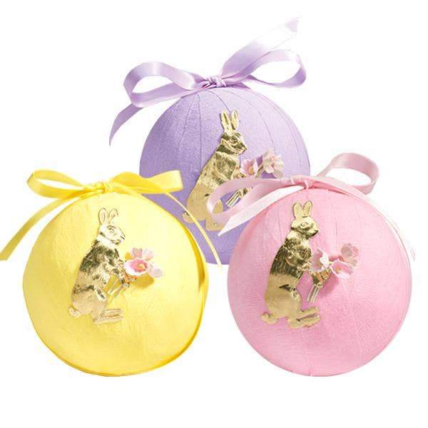 DELUXE EASTER SURPRISE BALL TOPS Malibu Easter Egg Bonjour Fete - Party Supplies
