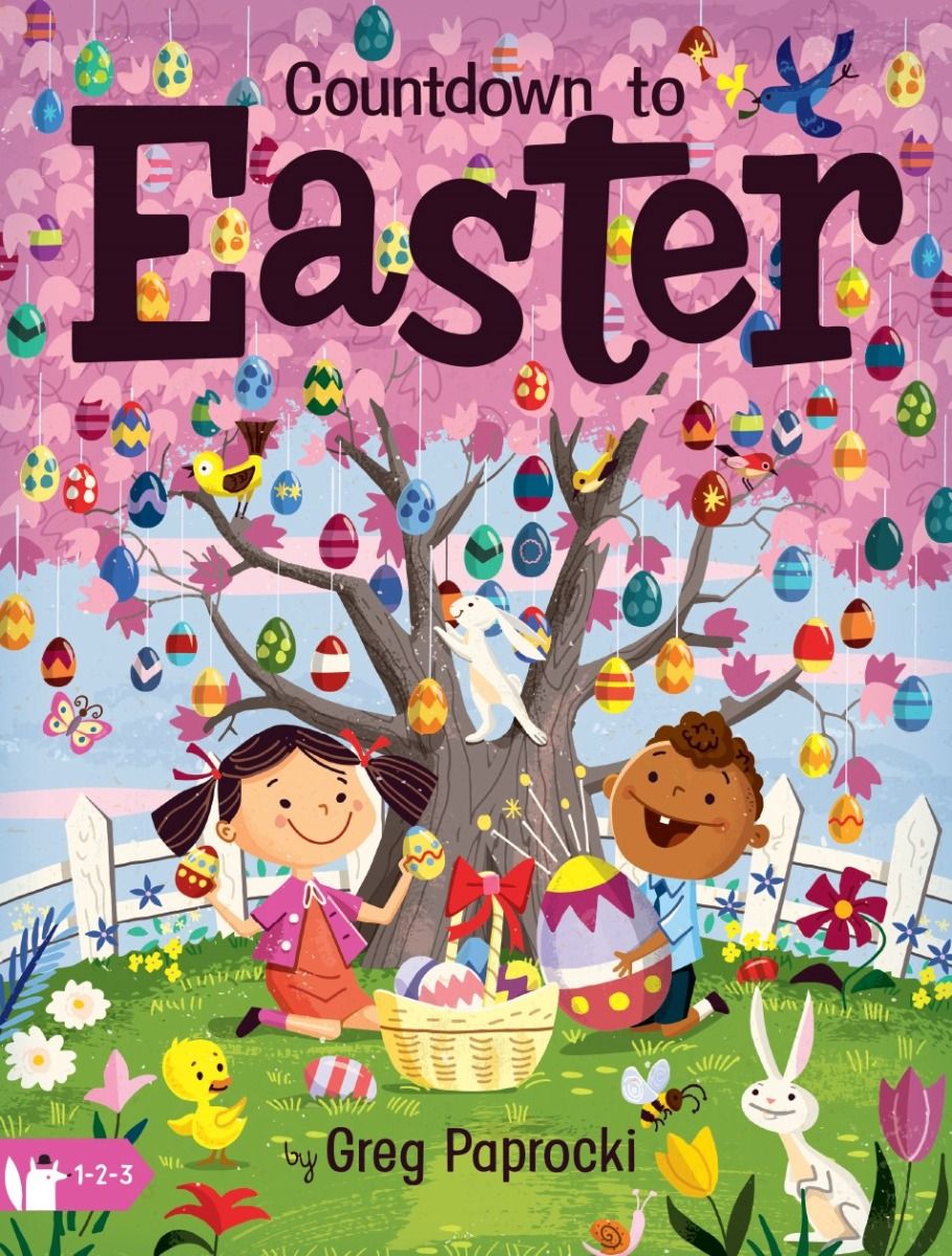 COUNTDDOWN TO EASTER BOOK Gibbs Smith Publisher Bonjour Fete - Party Supplies