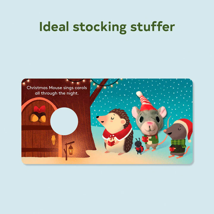 CHRISTMAS MOUSE: FINGER PUPPET BOOK Bonjour Fête  Bonjour Fete - Party Supplies