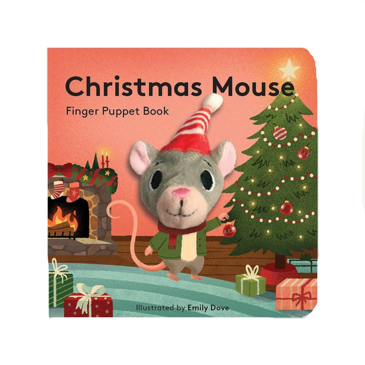 CHRISTMAS MOUSE: FINGER PUPPET BOOK Bonjour Fête  Bonjour Fete - Party Supplies