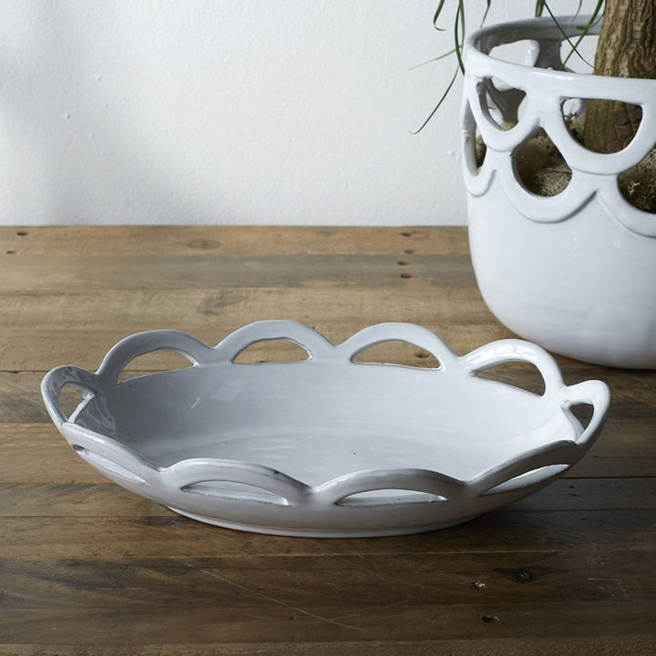 LATTICE TRAY Accent Decor Tray Bonjour Fete - Party Supplies