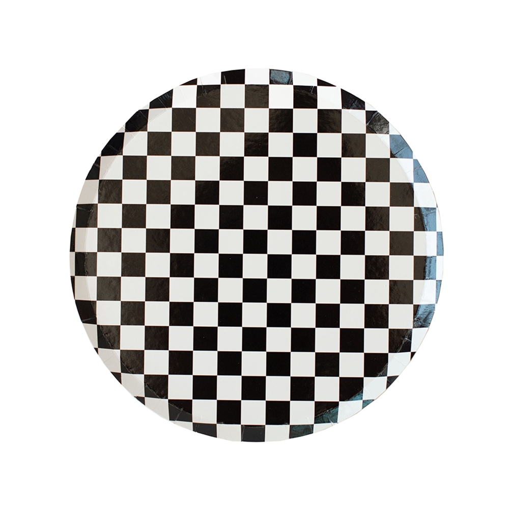 Check It! The Classic Dessert Plates - 8 Pk. Jollity & Co. + Daydream Society 0 Faire Bonjour Fete - Party Supplies