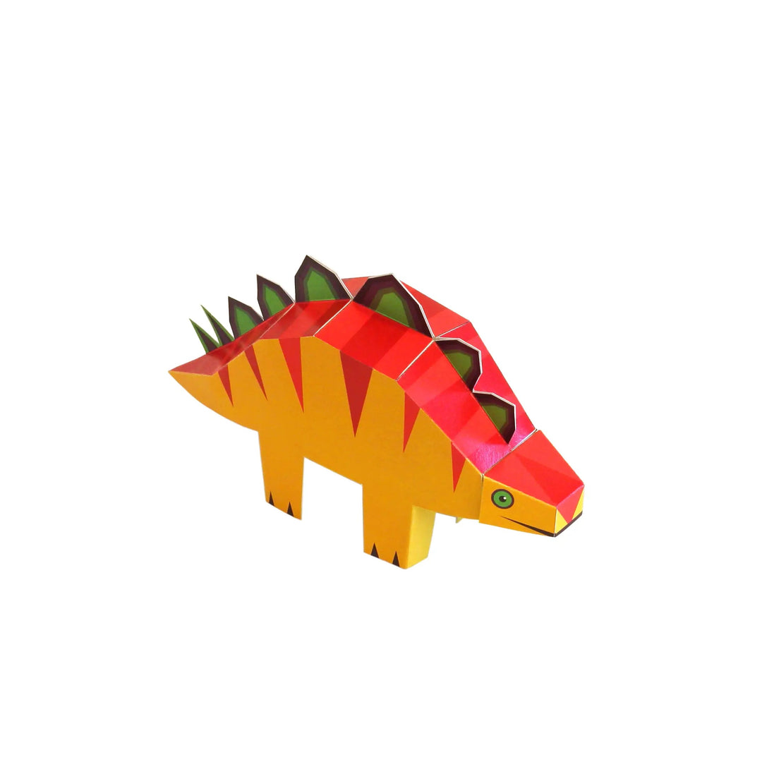 DINOSAURS PAPER TOYS pukaca Arts & Crafts Bonjour Fete - Party Supplies