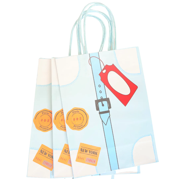 AIRPLANE PARTY BAGS Pooka Party Favor Bags & Boxes Bonjour Fete - Party Supplies