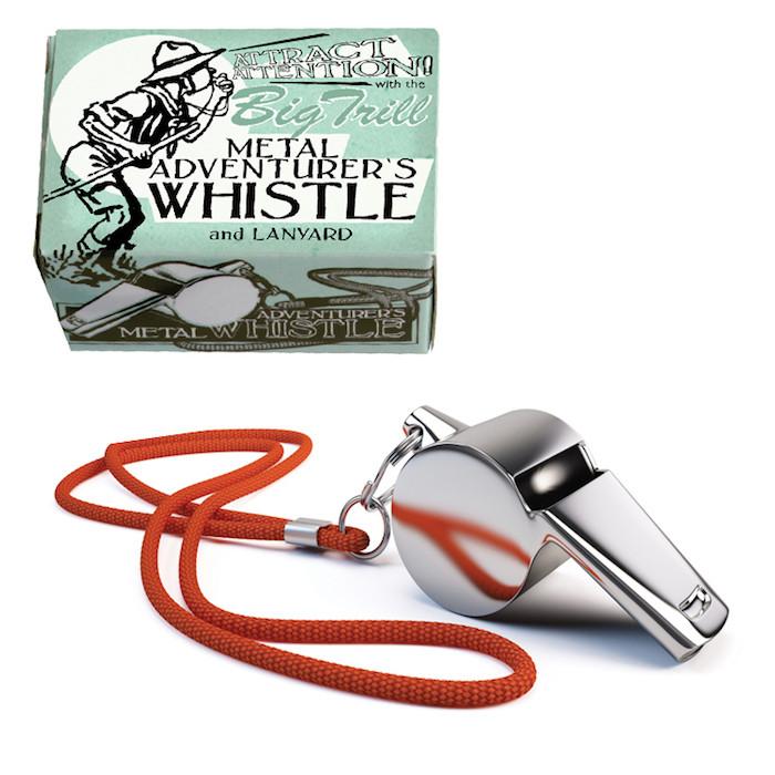 ADVENTURER WHISTLE House of Marbles Kid's Party Favors Bonjour Fete - Party Supplies