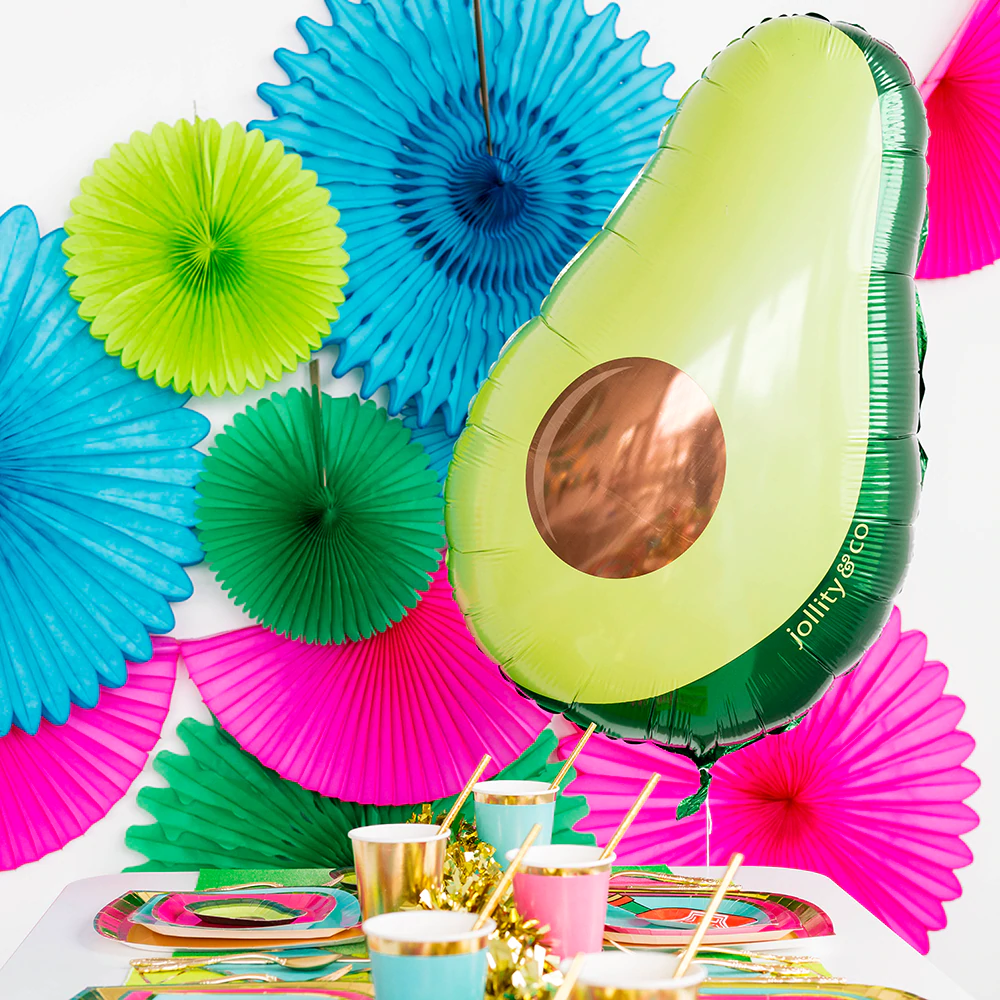 AVOCADO BALLOON Jollity & Co. Bonjour Fete - Party Supplies