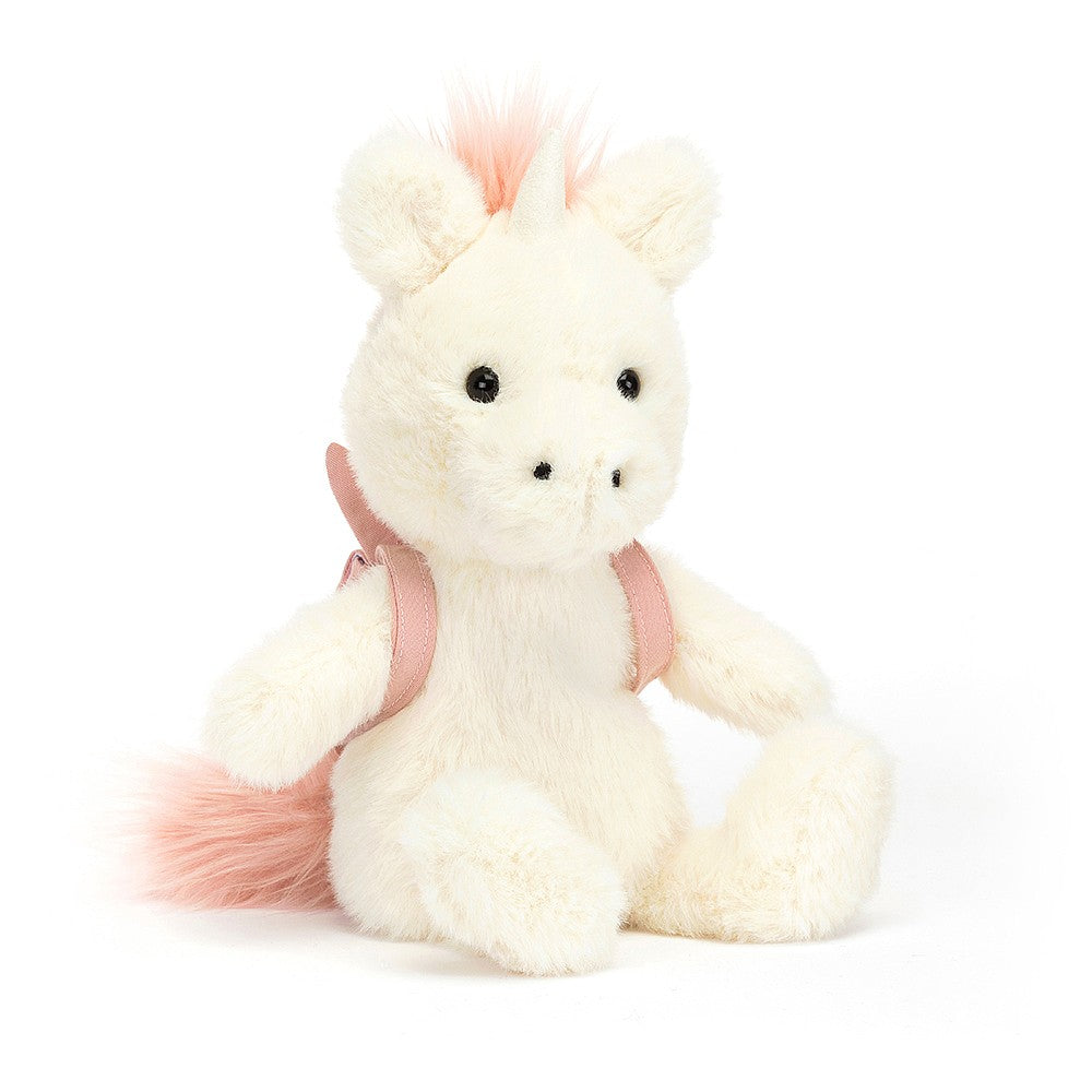 BACKPACK UNICORN BY JELLYCAT Jellycat Dolls & Stuffed Animals Bonjour Fete - Party Supplies