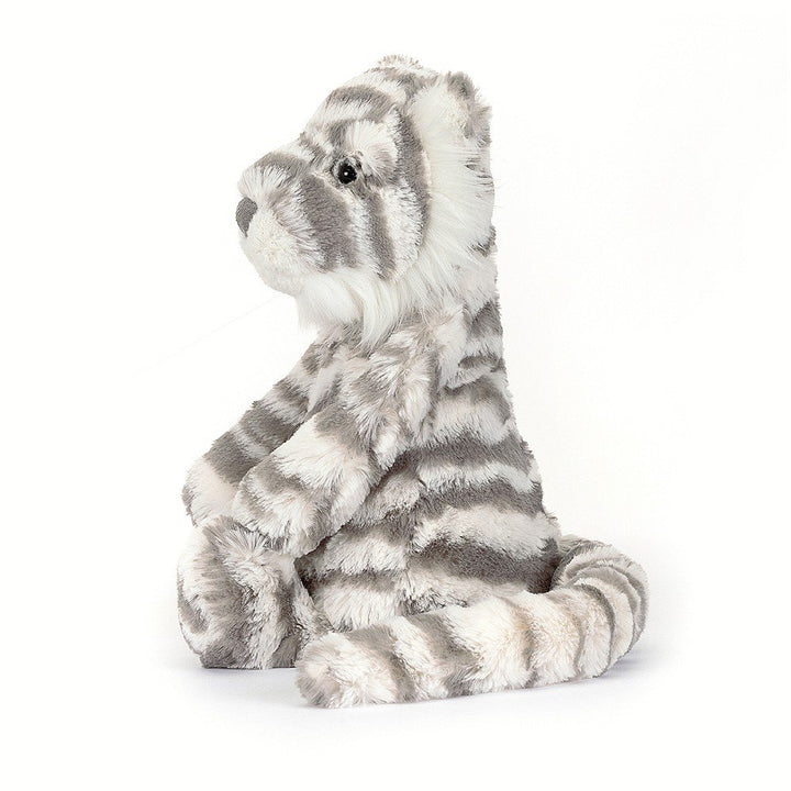 BASHFUL SNOW TIGER BY JELLYCAT Jellycat Dolls & Stuffed Animals Bonjour Fete - Party Supplies