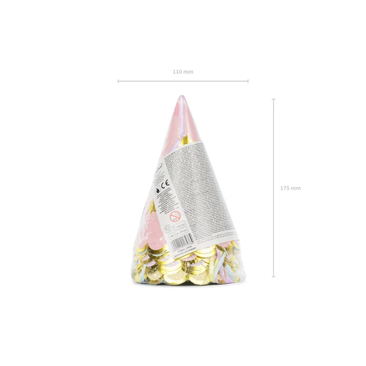 BIRTHDAY STARS MULTICOLOR PARTY HATS Party Deco Party Hats Bonjour Fete - Party Supplies