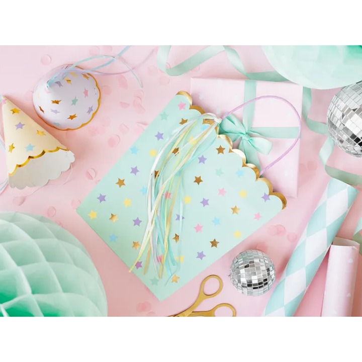 BIRTHDAY STARS MULTICOLOR PARTY HATS Party Deco Party Hats Bonjour Fete - Party Supplies