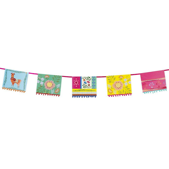 BOHO POM POM GARLAND Talking Tables Garlands & Banners Bonjour Fete - Party Supplies