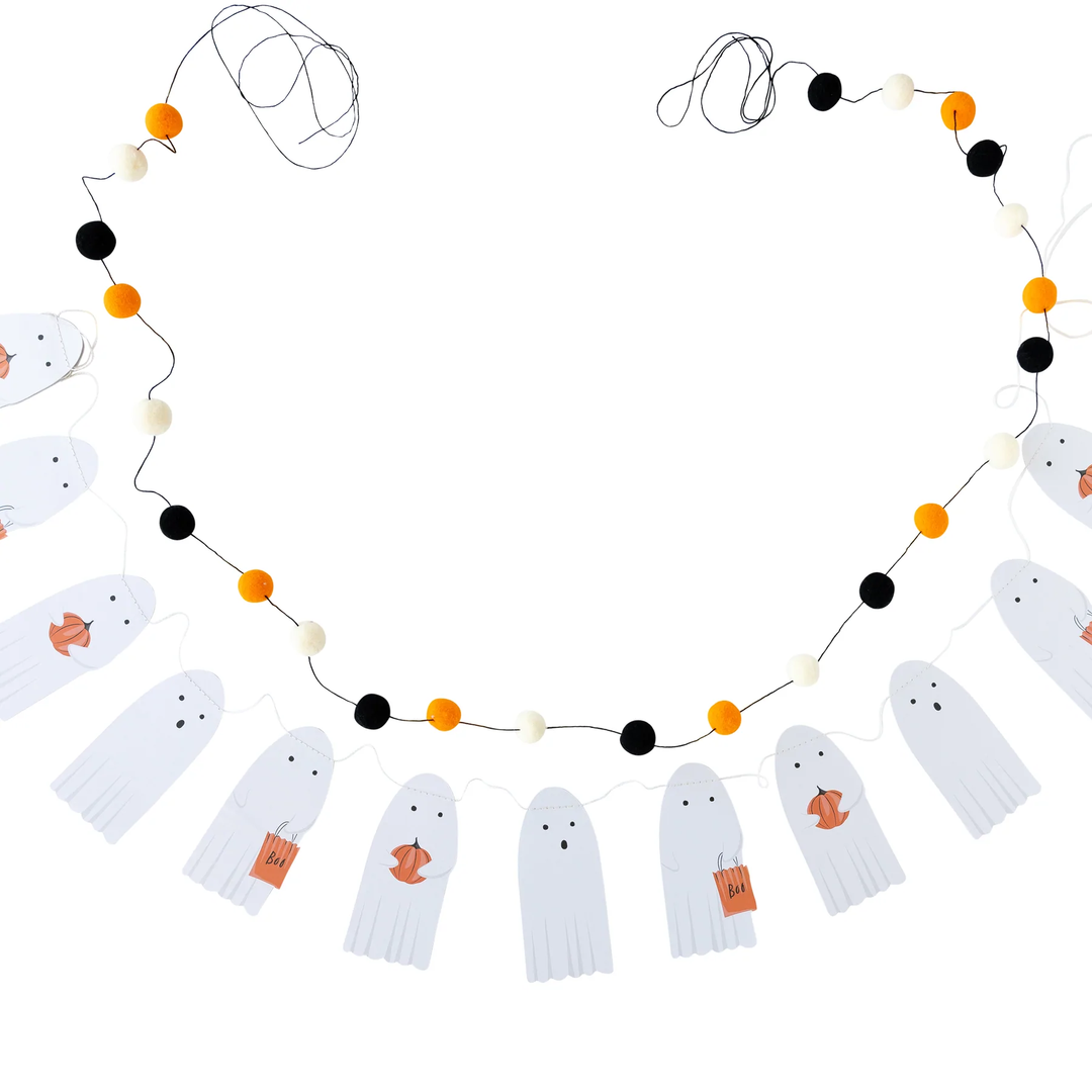 BOO CREW GHOSTS BANNER SET My Mind’s Eye Halloween Party Supplies Bonjour Fete - Party Supplies