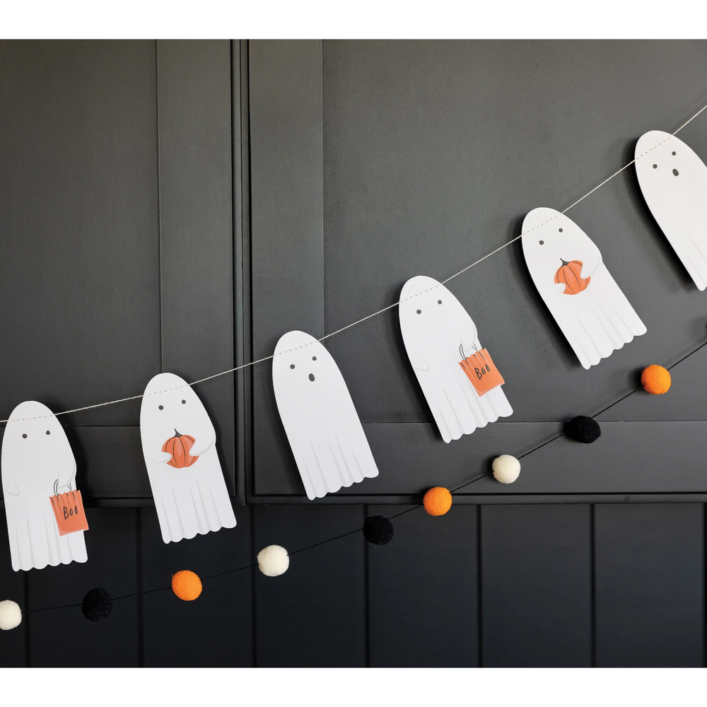 BOO CREW GHOSTS BANNER SET My Mind’s Eye Halloween Party Supplies Bonjour Fete - Party Supplies