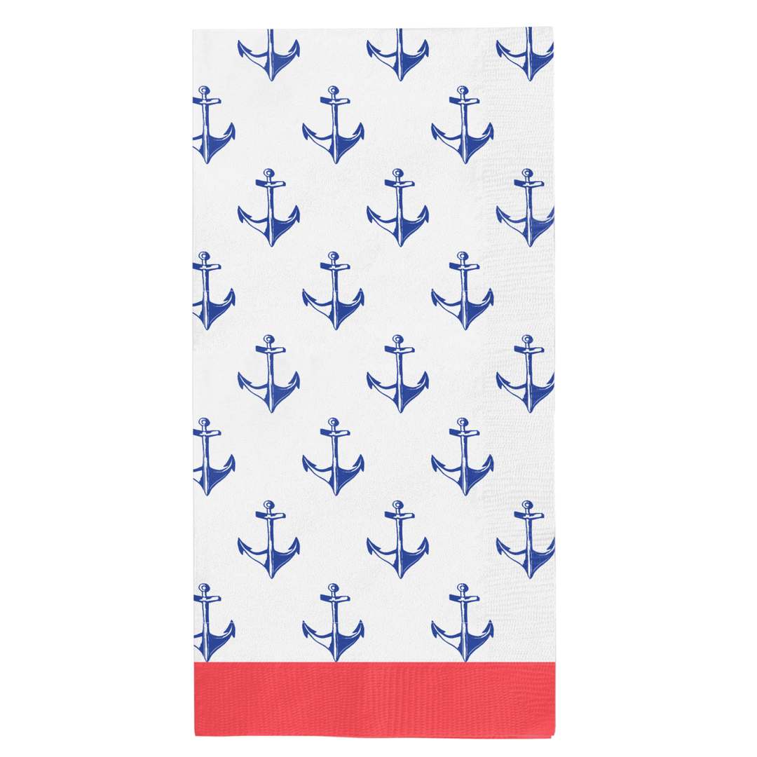 BY THE SEA GUEST TOWEL Sophistiplate Napkins Bonjour Fete - Party Supplies