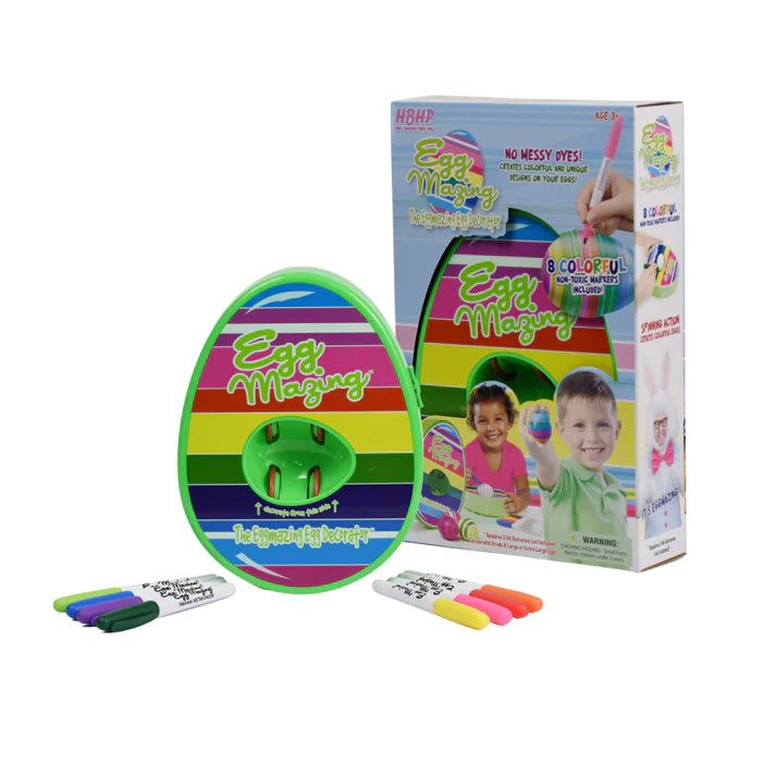 THE EGGMAZING EGG DECORATOR Hey Buddy Hey Pal Investments, LLC Easter Crafts & Egg Decorating Bonjour Fete - Party Supplies