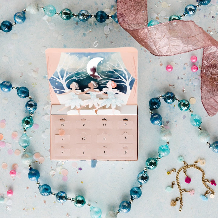 WINTER BALLERINA CHARM BRACELET ADVENT CALENDAR Meri Meri Advent Calendars Bonjour Fete - Party Supplies
