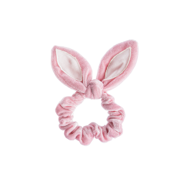 BUNNY EARS SCRUNCHIE Ganz Easter Gifts & Basket Fillers PINK Bonjour Fete - Party Supplies
