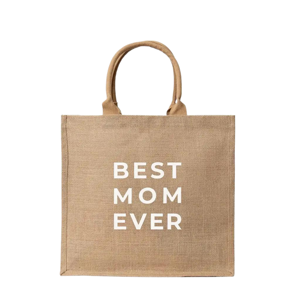 Reusable tote - Best Mom Ever (No. 2) The Little Market 0 Faire Shopping Bonjour Fete - Party Supplies