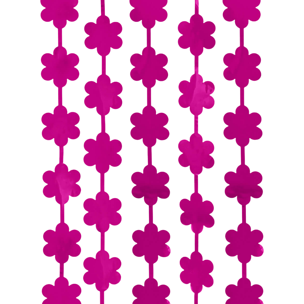 Pink Flower Party Curtains Bonjour Fete Party Supplies Pink Party