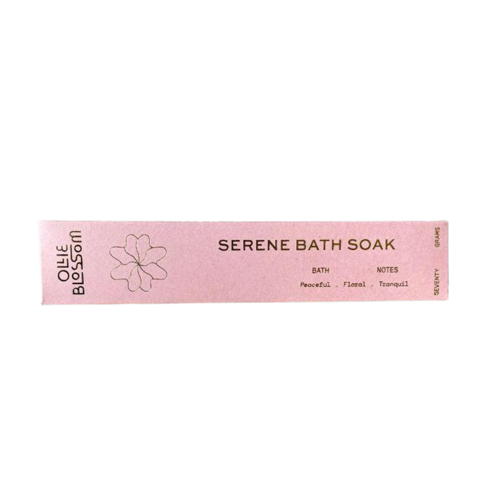 SERENE BATH SOAK Ollie Blossom Bath & Body Bonjour Fete - Party Supplies