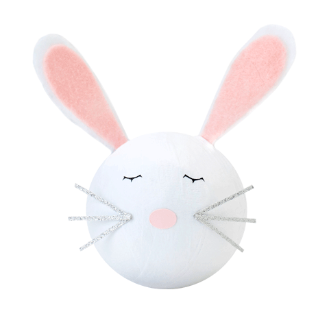 DELUXE BUNNY SURPRIZE BALL TOPS MALIBU Small Toy Favor Bonjour Fete - Party Supplies
