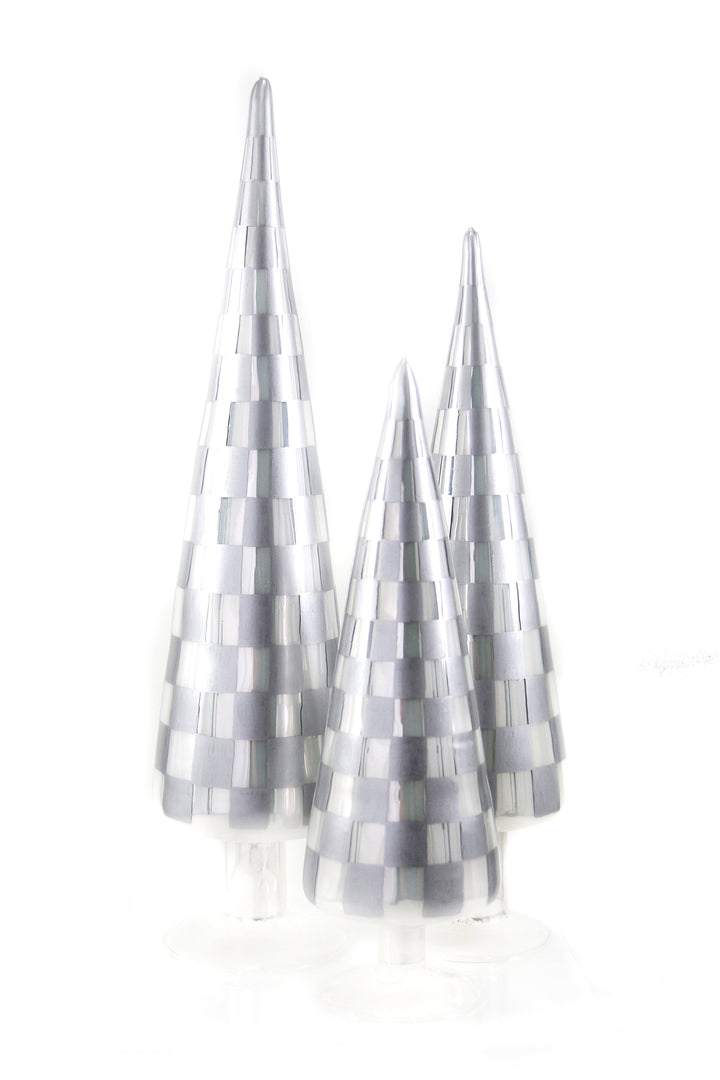 GREY TREE SET Cody Foster Co. Decorative Trees Bonjour Fete - Party Supplies