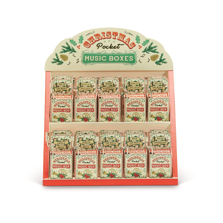 CHRISTMAS MUSIC BOX Two's Company Christmas Favor Bonjour Fete - Party Supplies