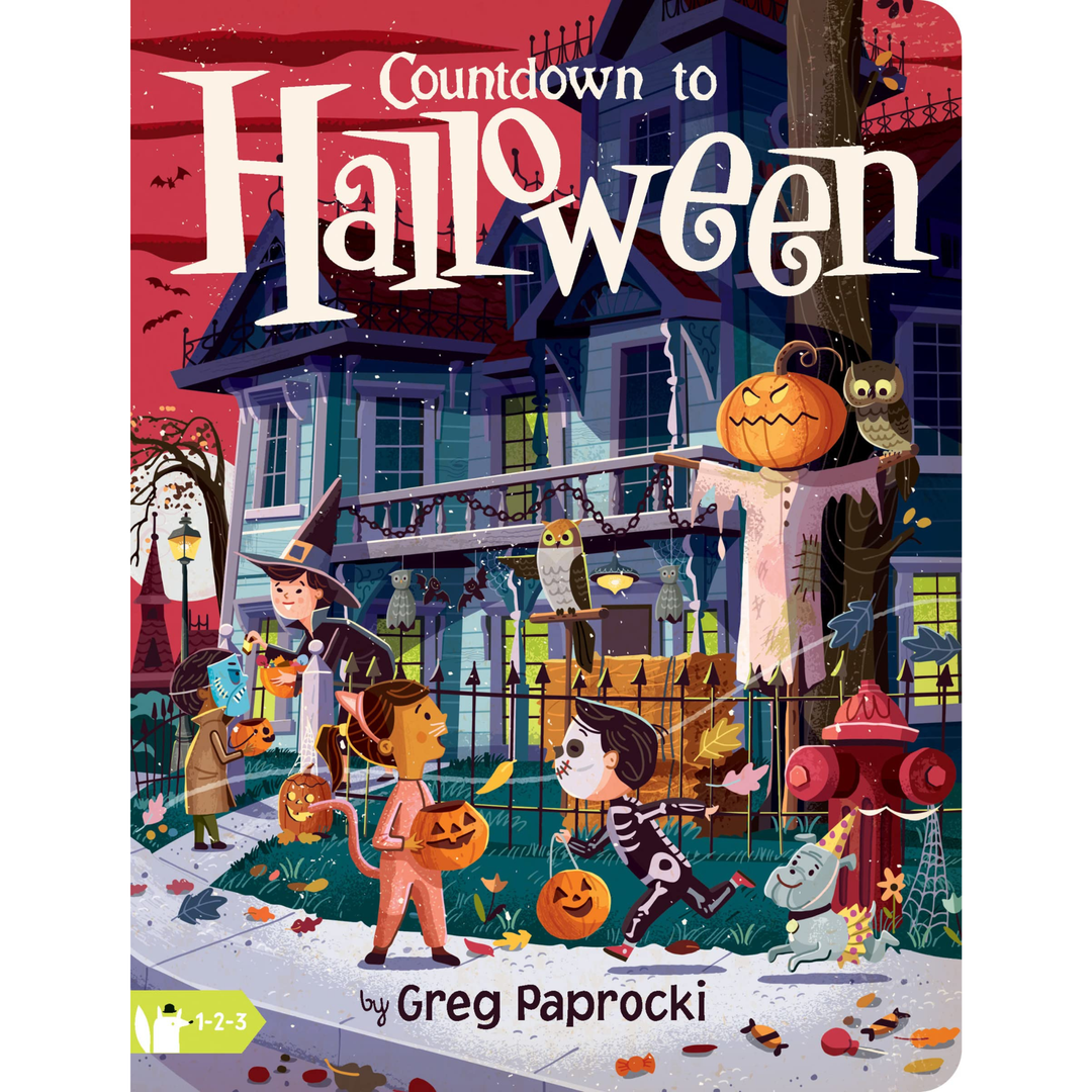 Countdown To Halloween Book Bonjour Fete Party Supplies Halloween Books & Games