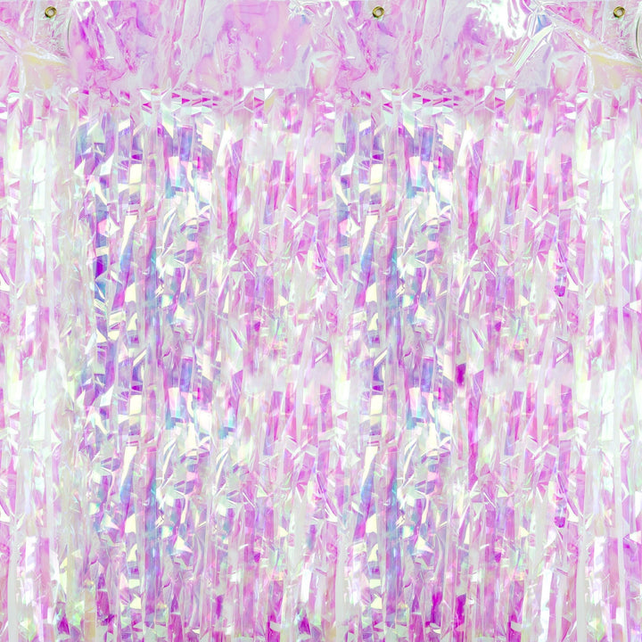 IRIDESCENT PARTY CURTAIN Party Deco Backdrop Bonjour Fete - Party Supplies