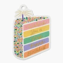 CAKE SLICE GIFT TAGS Happy Birthday gift 