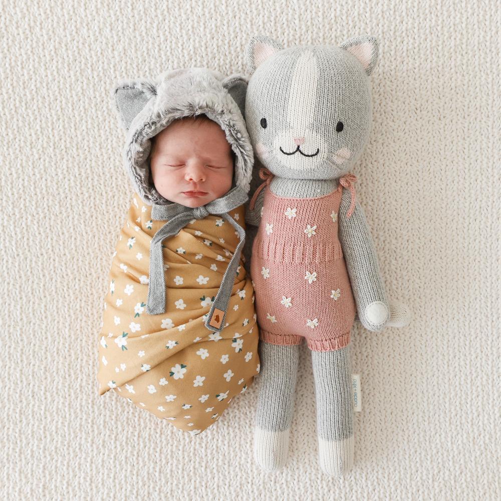 DAISY THE KITTEN BY CUDDLE AND KIND Cuddle and Kind Dolls & Stuffies Bonjour Fete - Party Supplies