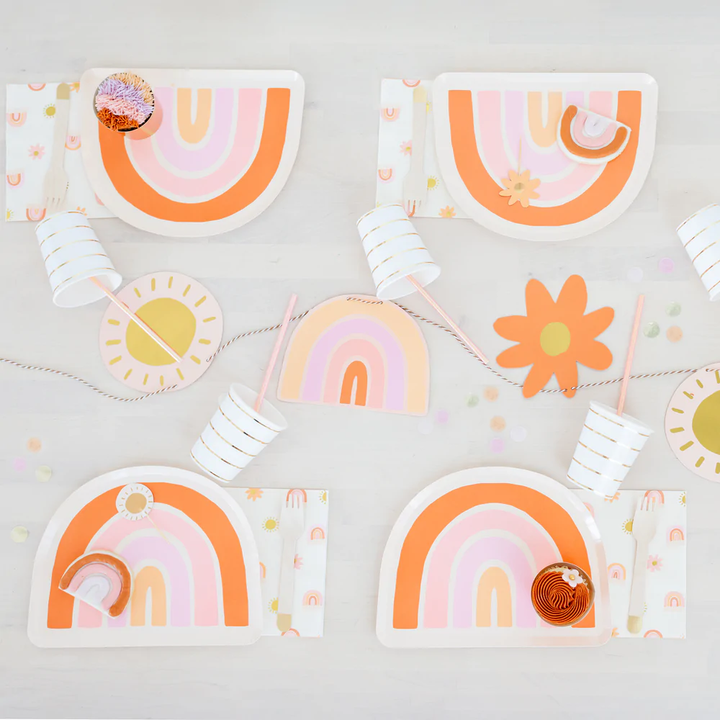 BOHO RAINBOW LARGE NAPKINS Jollity & Co. + Daydream Society Napkins Bonjour Fete - Party Supplies
