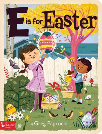 E IS FOR EASTER Gibbs Smith Publisher Books Bonjour Fete - Party Supplies