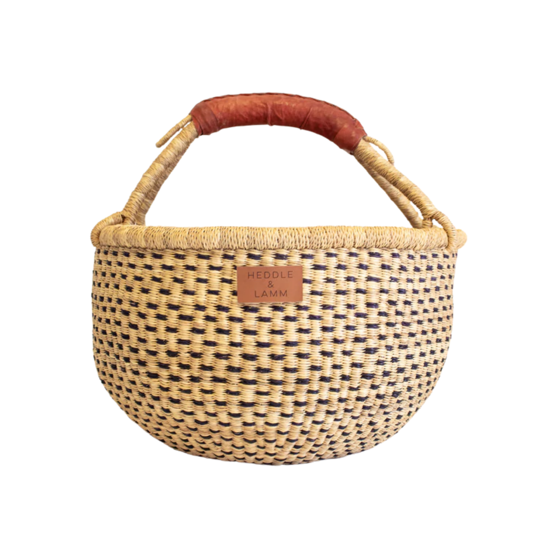 EJO BOLGA BASKET BY HEDDLE & LAMM Heddle & Lamm Home Decor Bonjour Fete - Party Supplies