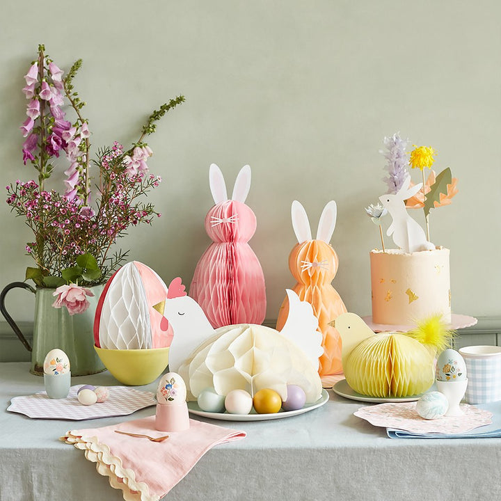 EASTER HONEYCOMB DECORATIONS Meri Meri Easter Decor Bonjour Fete - Party Supplies honeycomb table decorations