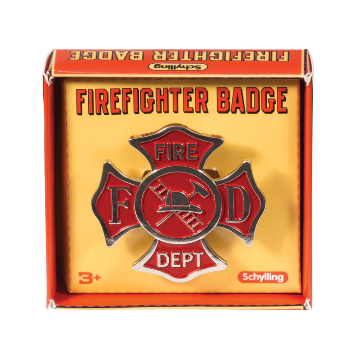 FIREFIGHTER BADGE Schylling Kid's Party Favors Bonjour Fete - Party Supplies