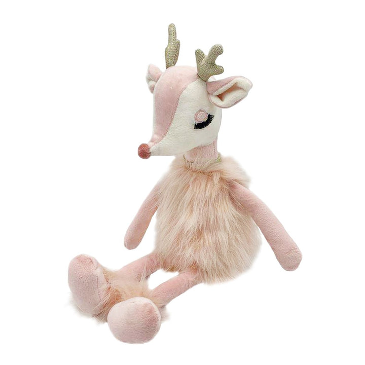 FREIJA THE PINK REINDEER DOLL Mon Ami Dolls & Stuffies Bonjour Fete - Party Supplies