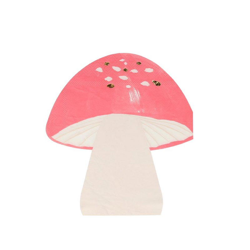 FAIRY TOADSTOOL NAPKINS Meri Meri Napkins Bonjour Fete - Party Supplies