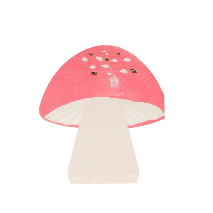 FAIRY TOADSTOOL NAPKINS Meri Meri Napkins Bonjour Fete - Party Supplies