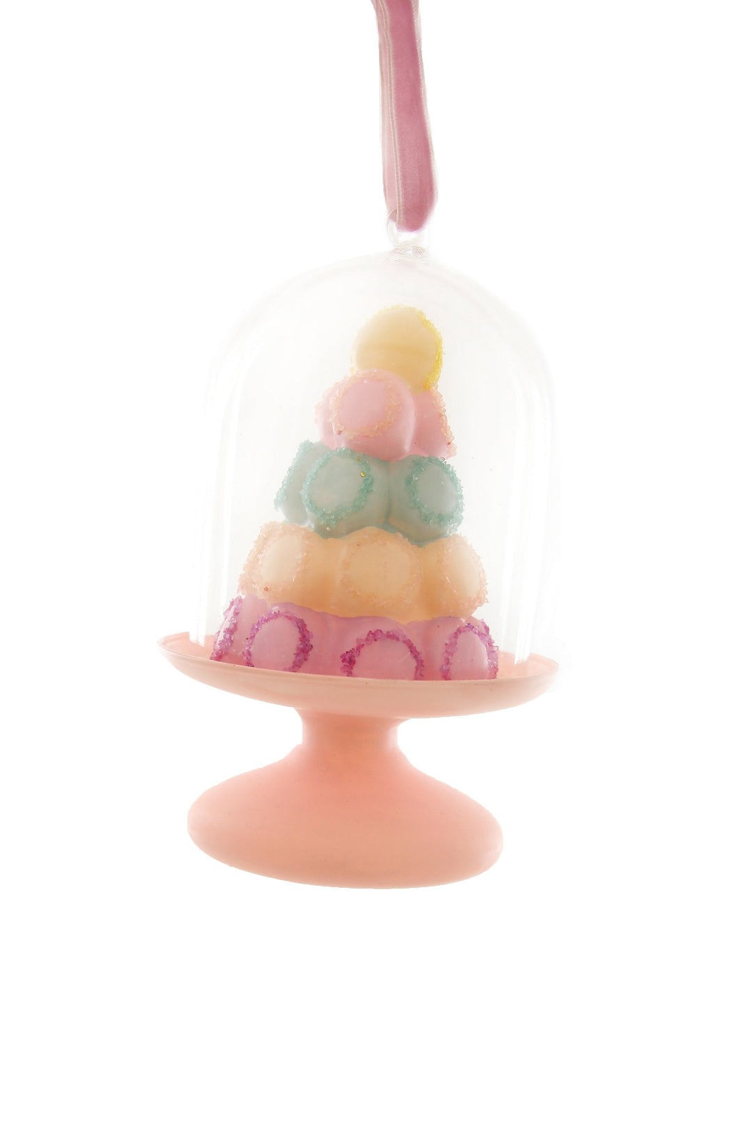 CLOCHE MACARON TOWER ORNAMENT Cody Foster Co. Christmas Ornament Bonjour Fete - Party Supplies