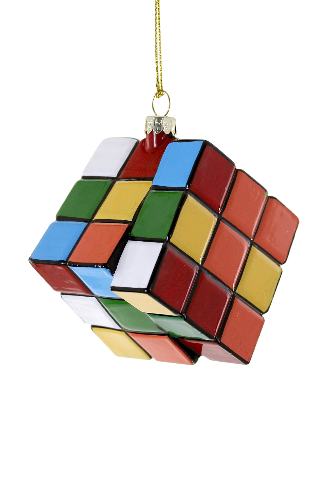RUBIK'S CUBE ORNAMENT Cody Foster Co. Christmas Ornament Bonjour Fete - Party Supplies