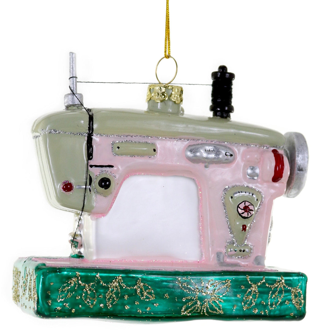 MOM'S SEWING MACHINE ORNAMENT BY CODY FOSTER Cody Foster Co. Christmas Ornament Bonjour Fete - Party Supplies